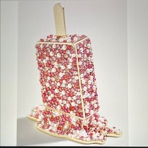 RARE BaubleBar Catchall Trinket Box PINK Popsicle Viral College Keep It Chill